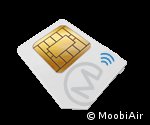 Die Daten-SIM-Karte von MoobiAir gibit's fürs T-Mobile- und O2-Netz